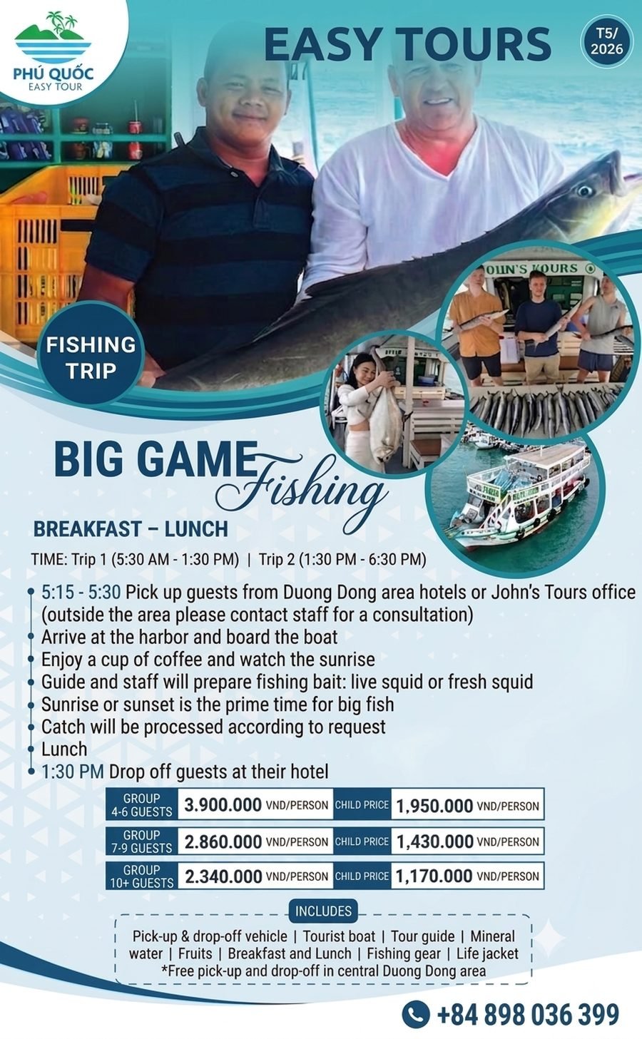 Câu Cá Biển Khơi (Big Game Fishing)